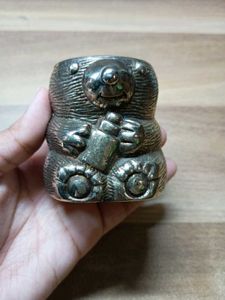 Vintage Silver Plated Egg Bear Holder