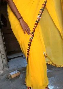 GORGETTE SAREE