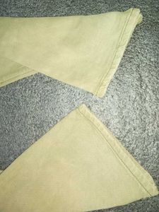 Mango Olive Green Jeans