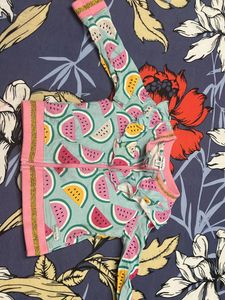 Watermelon Zip-Up Jacket