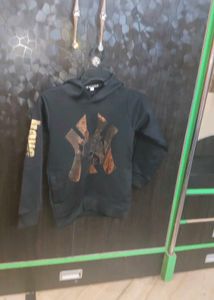 Cool Black Graphic Hoodie