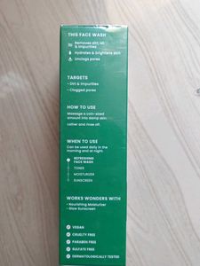 Foxtale Clean Slate Face Wash