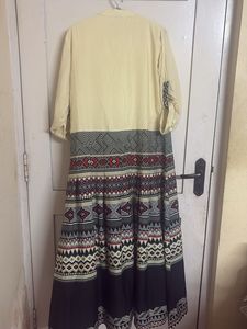 Boho Tribal Print Maxi Dress