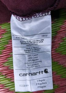 Carhartt Purple Long Sleeve Tee