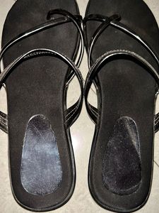 Black Strappy Sandals