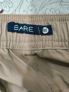 Beige Cargo Pants