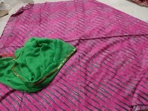 5.5 Mtr Long Fabric With Dupptta