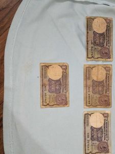 Vintage 1 Rupee Note
