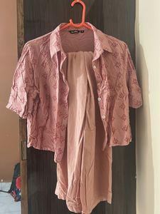 Dusty Rose Matching Set