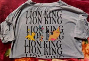 Lion King Embroidered Top