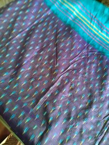 Pure Silk Ikkat Saree