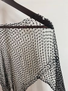 Mesh Long Sleeve Top