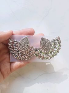 Diamond Stone Earrings