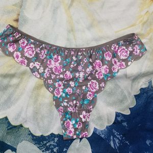 New Polysatin Thong