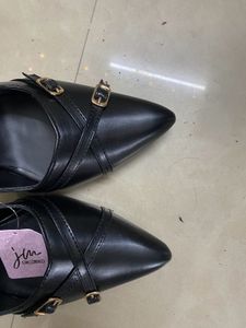 Black Mule  Heels