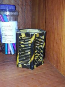 Wooden Pen Stand