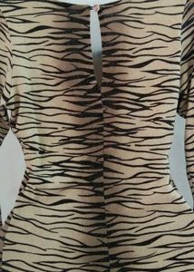 Animal Print Mini Dress