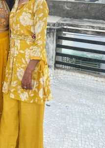 beautiful dress with handwork