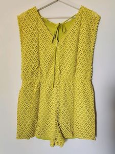LIME GREEN PLAYSUIT!🍋