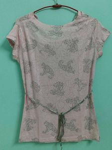 Paisley Print Top