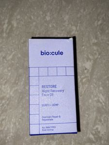 bio:cule Restore Night Recovery Face Oil