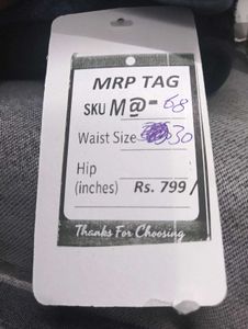 M@68 Size-30 Black Flare Jeans &amp; Lace Top Set