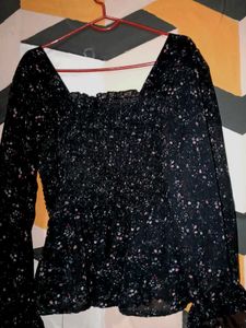 Floral Long Sleeve Top