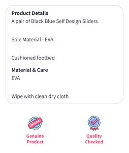 Unique Black &amp; Blue Clogs