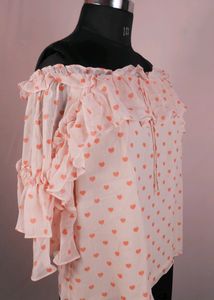 Peach Offshoulder