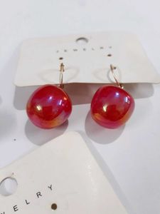 Cherry 🍒 shiny earrings- BRAND NEW 🌟