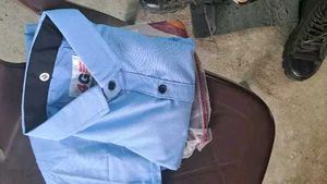 Light Blue Button-Down Shirt
