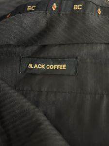 Stripped Straight Office Pants