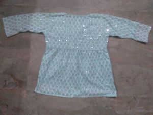 Stylish Cyan Kurti