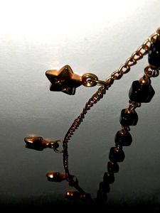 Star &amp; Bead Ankle Bracelet