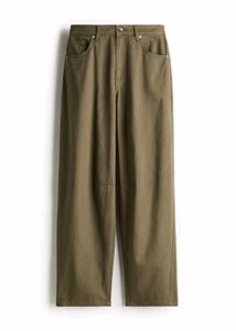 H&M Barrel-leg Twill Trousers (NEW)