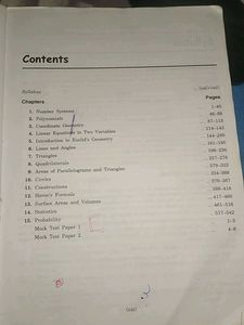 Class 9 Mathematics CBSE Book With Solutions