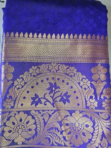 Soft Silk Purple Saree