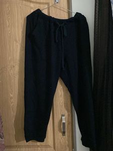 Woolen Comfy Black Trouser