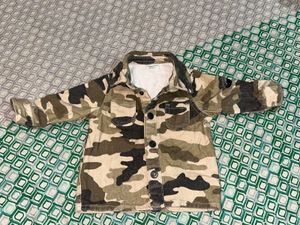 Kids Denim Camo Jacket 0-3 Months