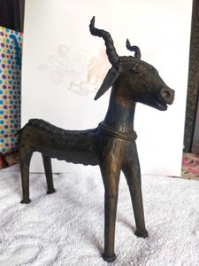 Antique Bronze Animal Statue