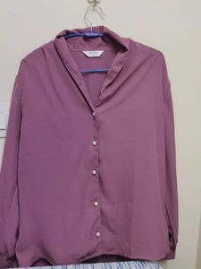 Elegant Mauve Blouse