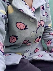 A Blue Strawberry designed Winter Shirt