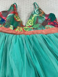Mint Green Tulle Party Dress