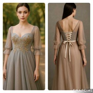 2 Shade Embellished Corset Gown
