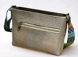 Butterfly Jacquard Crossbody Bag