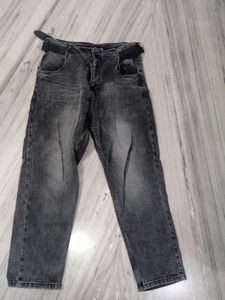 Two Black Denim Pants