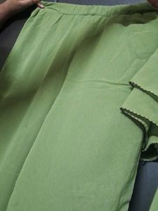 Green Kurta Set