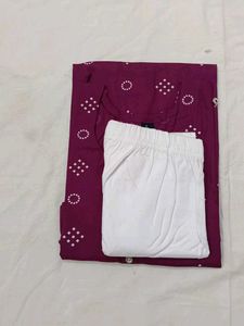 cotton kurti and  leggings