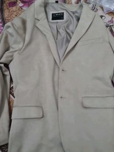 Mufti Beige Blazer - Size M
