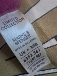 Combo Of  Five Imported Fabric Bra ImportedFabric